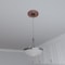 Ekena Millwork Cole PVC Medallion (Canopies up to 4 1/4"), 10"OD x 3 1/2"ID x 3/4"P, Metallic Champagne Pink CMP10COFCP - alternate 7
